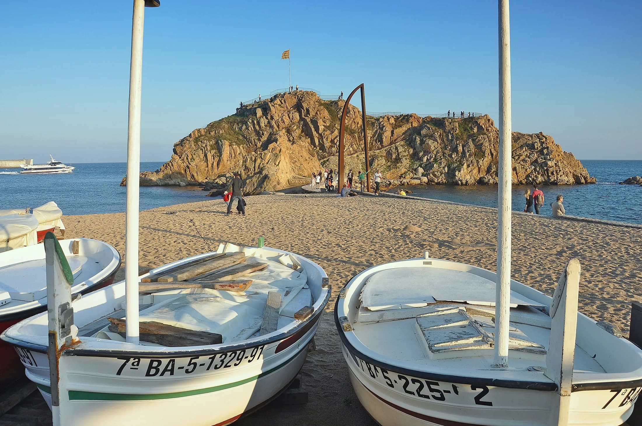 Sa Palomera, la playa y el litoral urbano de Blanes